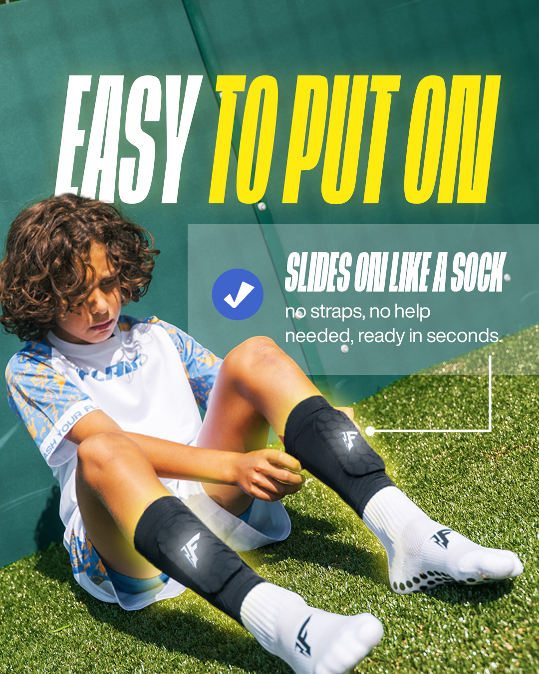Kids Built-In Shin Pads