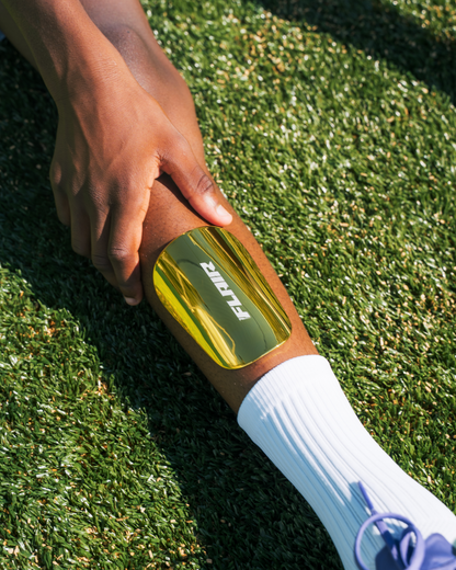 Kids Gold Shin pads